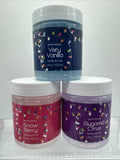 (6) Groovi Snow Berry Sugar Body Scrub Exfoliating Citrus Vanilla COMBINESHIP