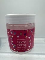 Groovi Beauty Snow Berry Body Scrub Exfoliating Fairy Shower Wash COMBINESHIP
