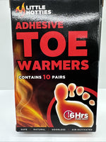 Little Hotties - Adhesive Toe Warmers 10-Pairs Adhesive Winter Sock Glove