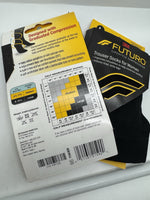 (2) Large Futuro Energize Trouser Socks Women Moderate Compression Black
