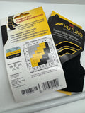 (2) Large Futuro Energize Trouser Socks Women Moderate Compression Black