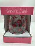 Stemless Wine Glass XOXO Hearts Valentine YOU CHOOSE BuyMoreSave&CombineShipping
