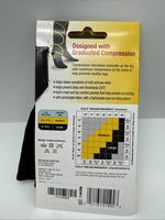 (2) Futuro Trouser Socks Women ￼  Compression Knee Medium Black COMBINESHIP