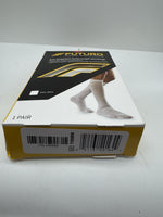 FUTURO XL Knee High Length Stockings Compression Sock White COMBINE SHIP