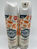 (10) Family Guard Brand Disinfectant Spray 100+ Surfaces Citrus COMBINESHIP