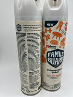 (10) Family Guard Brand Disinfectant Spray 100+ Surfaces Citrus COMBINESHIP
