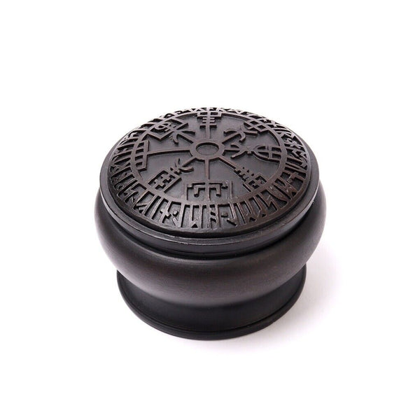 Alchemy Gothic V102 Vegvisir Box Runic The Vault Vanity Jewelry Trinket Pill