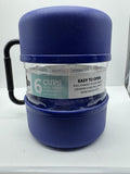 Vittles Vault Travel Storage 6-Cup Food Container Pet Dog Cat Bowls - BPA-Free