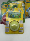 (4) Crayola Red-blue-purple Green Color Twist Bath Bomb Kid Fizz Toy Summer Ruby