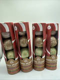(4) Pacha Peaces SOAP Holiday Froth Bomb Collection Spice Pine Peppermint 4pk Ea