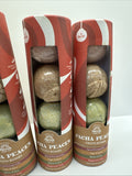 (4) Pacha Peaces SOAP Holiday Froth Bomb Collection Spice Pine Peppermint 4pk Ea