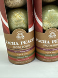 (4) Pacha Peaces SOAP Holiday Froth Bomb Collection Spice Pine Peppermint 4pk Ea
