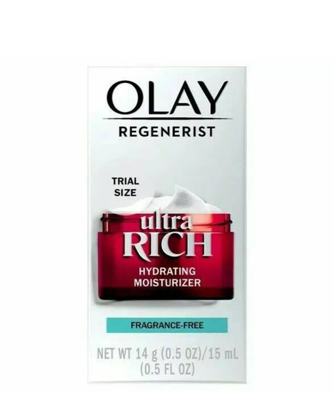 Olay Regenerist Ultra Rich Hydrating moisturizer B3 Peptides Wrinkle Renew .5oz