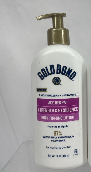 Gold Bond Age Renew Strength & Resilience Hand Body Lotion Nourish 13oz