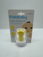 Frida Baby First 1 PC Finger Toothbrush + Case | Infant Oral Care 3M+ BPA Free