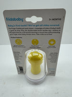 Frida Baby First 1 PC Finger Toothbrush + Case | Infant Oral Care 3M+ BPA Free