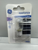 (2) 25w GE Appliance 10692 Intermediate Base Tubular T7 Lamp/Bulb COMBINESHIP