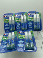 (5) Crest Scope Breath Mist COOL Peppermint 2pk Spray .24oz Sugar Free 10total