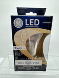 GE LED Soft White  3 Way  50 / 100 / 150 W Replacement  A21  /  1 Bulb  # 92119