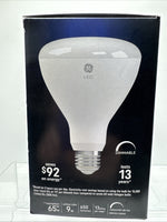 GE LED 65w/9W BR30 Soft White Indoor Floodlight Dimmable Light Bulb COMBINESHIP