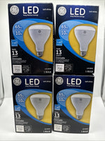 (4) GE LED 65w 10W LED BR30 Soft White Indoor Floodlight Dimmable Light Bulb