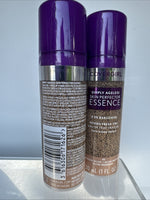 (2) Covergirl 45 Medium Olive Simply Ageless SkinPerfector Essence Tint BB CC
