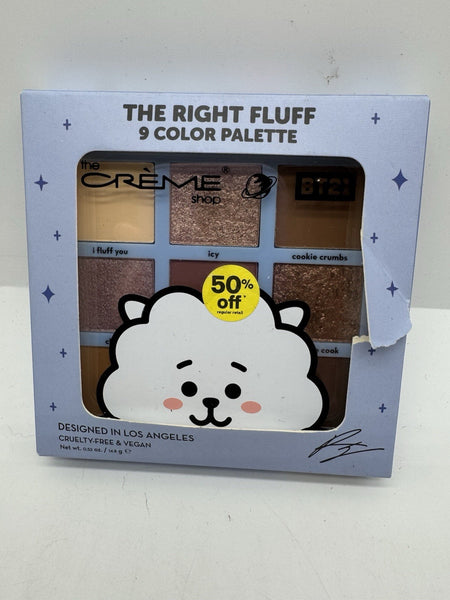 The Creme Shop BT21/BTS The Right Fluff "RJ" Eyeshadow Palette Matte & Glitter