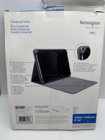 Kensington BLACK Universal Folio For 9"-10" Tablet Multiposition Magnetic Smart