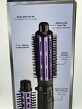 Conair Hot Air Styler Volume Plus  Curls & Waves 1 1/2" & 1" Brushes Beach Dryer