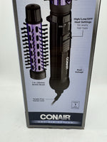 Conair Hot Air Styler Volume Plus  Curls & Waves 1 1/2" & 1" Brushes Beach Dryer