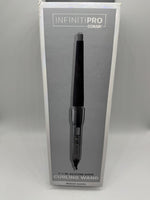 Conair Infiniti Pro 1" To 1 1/2" Taper Silicone Shine Curling Wand Beach Waves