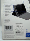 Kensington BLACK Universal Folio For 7"-8" Tablet Multiposition Magnetic Mini Sm