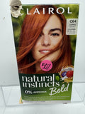 Clairol C4 Copper Sunset Natural Instincts Bold Permanent Hair Color Dye