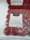 (4) Candle lite Apple Cinnamon Tea Light Candle 24 Pack Each Holiday Fall Scent