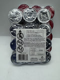 Candle lite Apple Cinnamon Tea Light Candle 24 Pack Holiday Fall Red COMBINESHIP