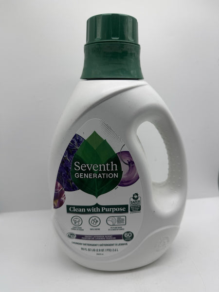 Seventh Generation Liquid Laundry Detergent Lavender 60 Loads 90oz COMBINESHIP
