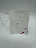 ACEO Satin Splatter 8/9 Abstract The Meadow Drip Mini Art Card Painting ATC