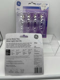(2) GE Candelabra Bulb, Crystal Clear CA Type 25w 220 Lumen 4 Pack COMBINESHIP