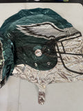(6) Philadelphia Eagles Shape 21" Football & Helmet Foil Balloon Green Party PAC