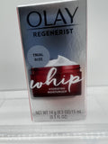 (2) Olay Regenerist Whip Moisturizer Anti-AGING Wrinkle .5oz Travel Size