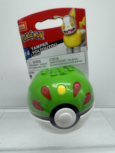 Mega Construx Series 14 Pokemon YAMPER Pokeball  27 PCS Toy Ball COMBINESHIP