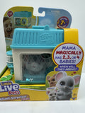 Moose Toys Little Live Pets Mama Surprise! Minis Lil' Mouse w/ 7+ Surpries Baby