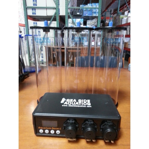 Dosing Pump Package 1 Sea Side Aquatics & 3  Liquid Continer 1.5L