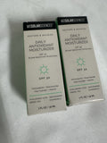 (2) MDSolarSciences Daily Antioxidant Moisturizer SPF30 Niacinamide 1oz