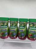 (4) Benefiber Prebiotic Fiber + Probiotics, 50 Gummies Each Assorted Fruit