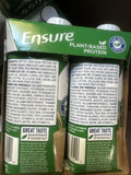 (32) Ensure Plant Based Protein Nutrition Shake Chocolate Vanilla 11oz  8x4pk