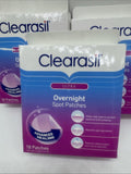 (3) Clearasil Overnight AcneSpot Spot Dot Blemish Patches Ultra Healing 18Ct
