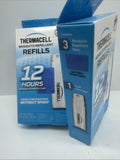 (2) Thermacell Mosquito Repellent Refill 3 Mats 1 Cartridge Last 12 Hrs Trap