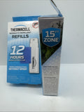 (2) Thermacell Mosquito Repellent Refill 3 Mats 1 Cartridge Last 12 Hrs Trap