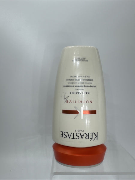 KERASTASE BAIN SATIN 2 Exceptional Nutrition Hair Shampoo 8.5 oz COMBINESHIP